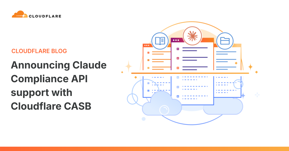 Cloudflare CASB Anthropic integration visual