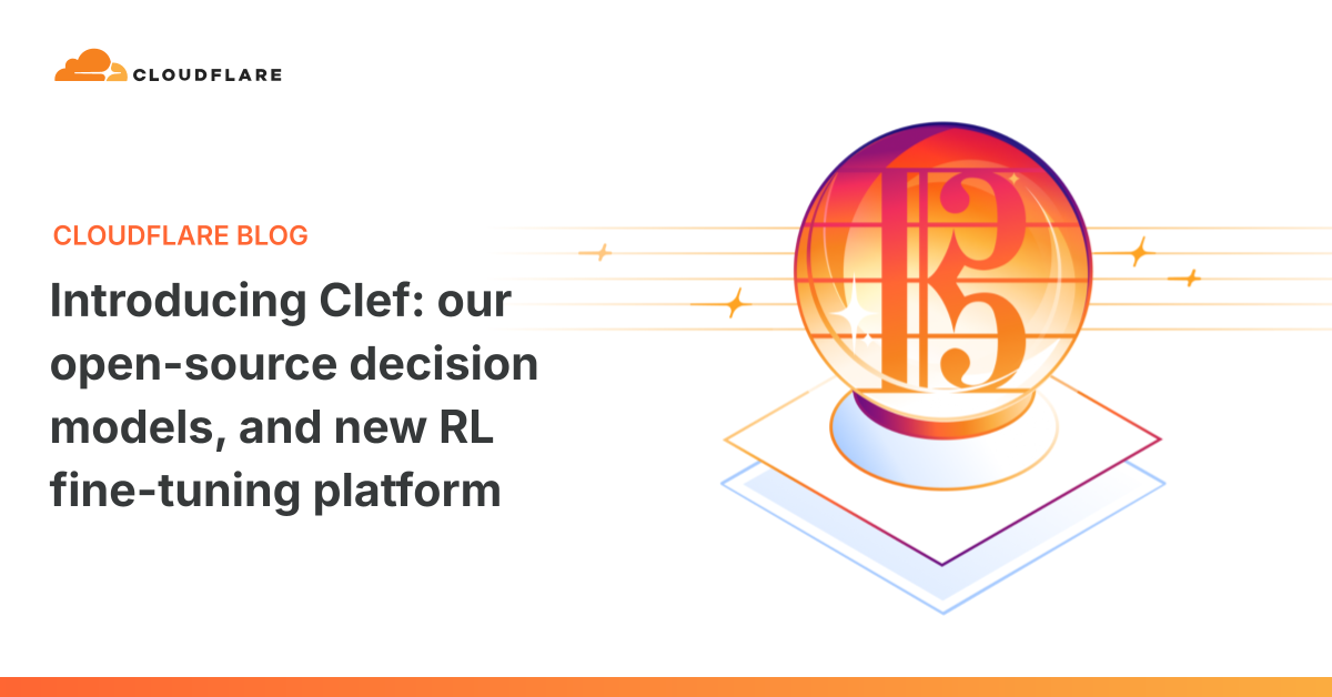 Cloudflare 결정 모델 Clef 공개, 가중치는 무료인데 호스팅은 Jev의 5.7배