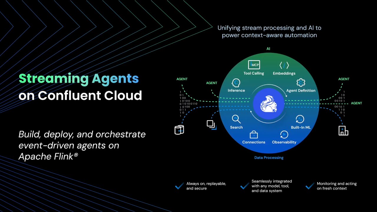 Confluent Streaming Agents 데모 썸네일