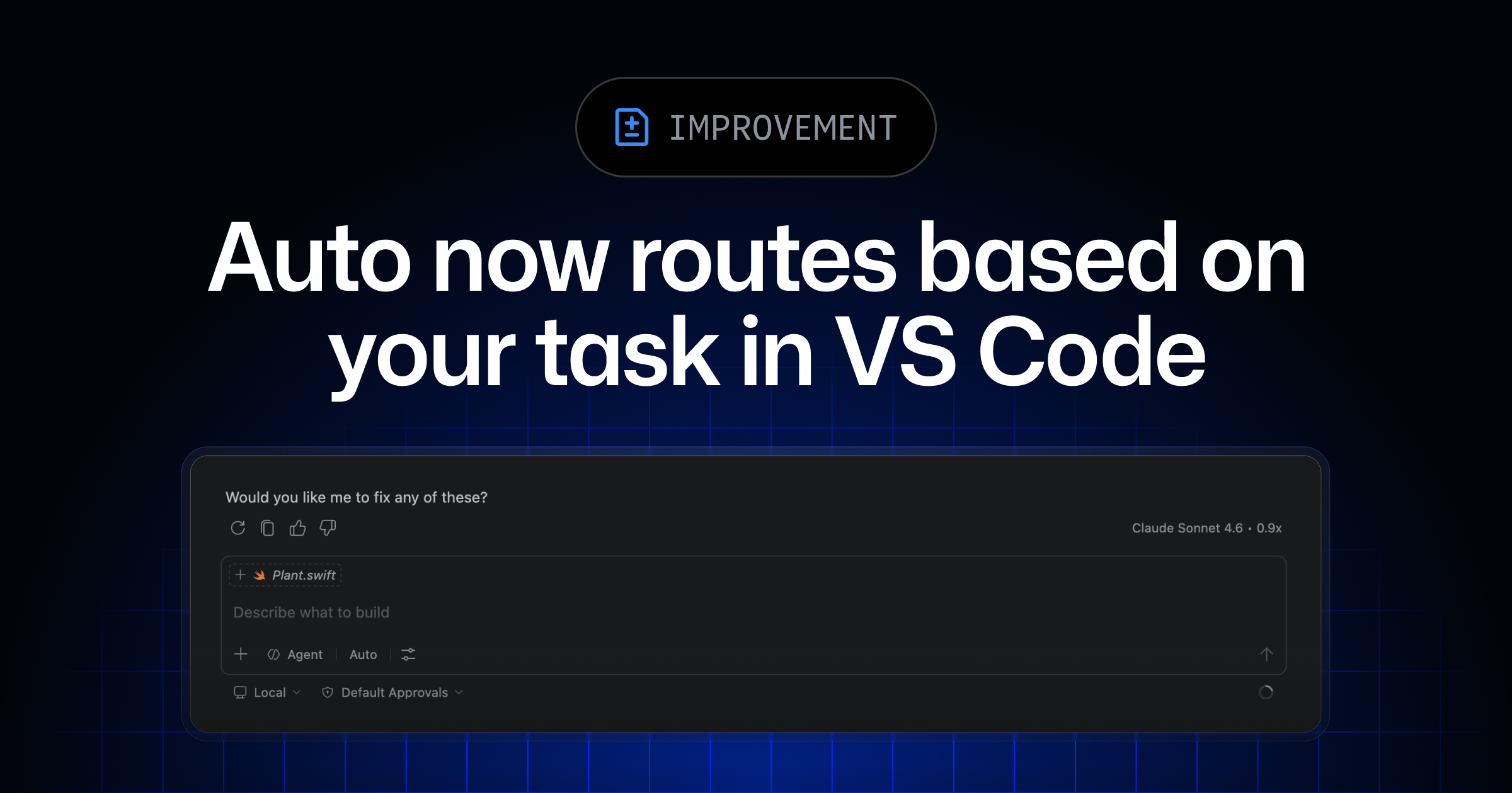 GitHub Copilot Auto model selection official image