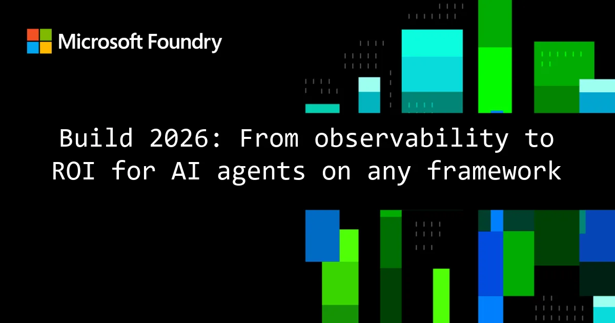 Foundry ROI 대시보드, 에이전트 비용을 추적하는 운영 루프