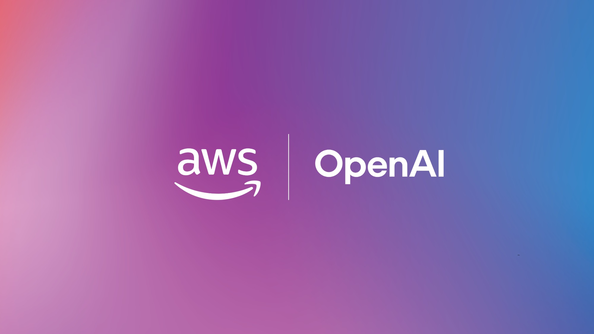 AWS와 OpenAI 로고가 함께 배치된 Amazon 공식 이미지